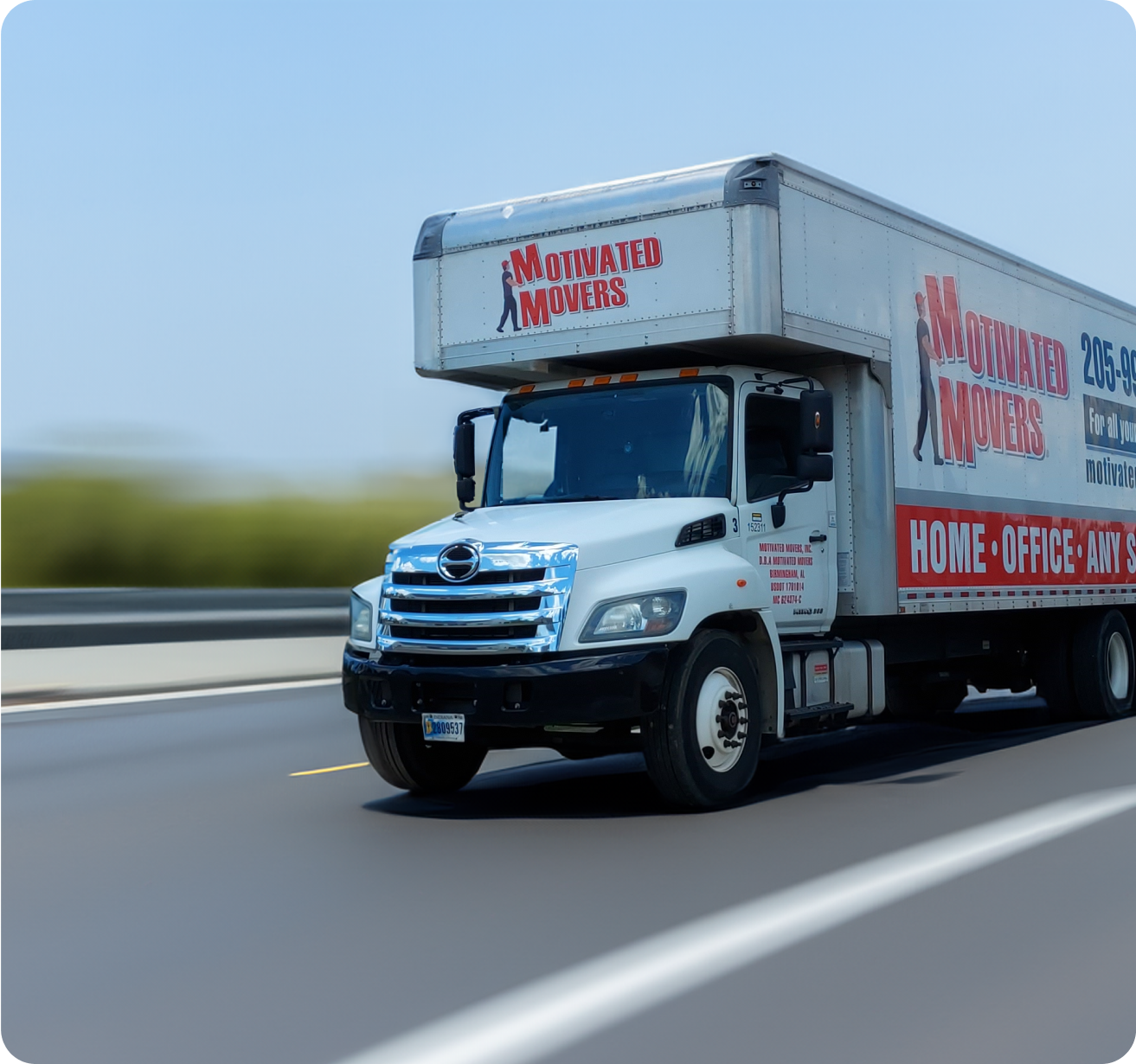 Motivated Movers at your service for all moving tasks.