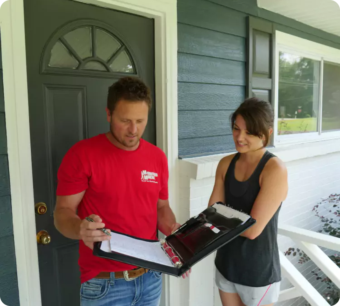Motivated Movers discussing move.