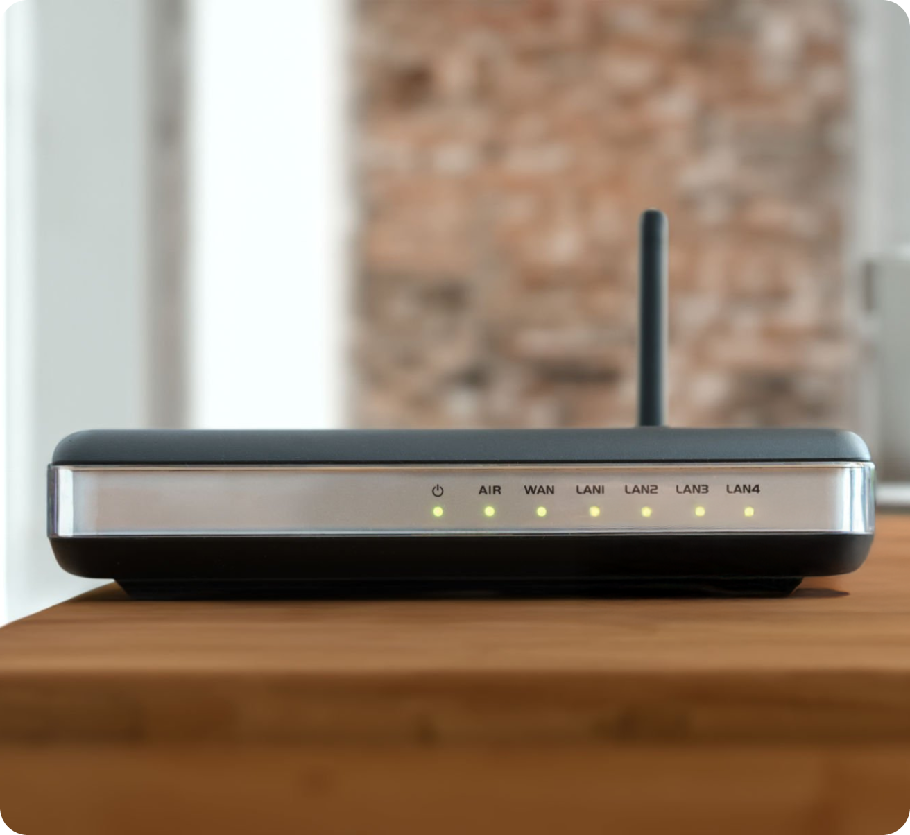 Internet router.