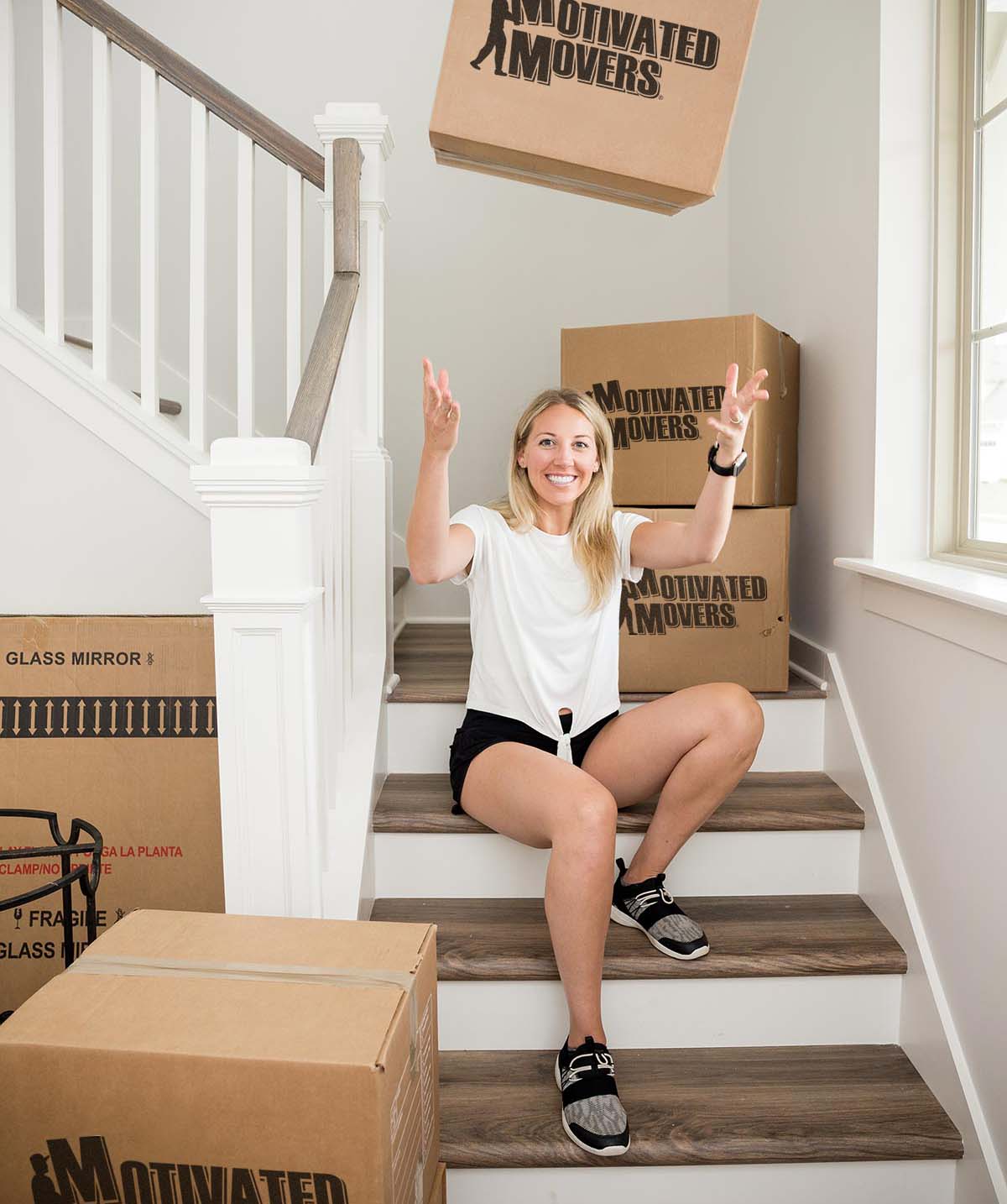 Motivated Movers at your service for all moving tasks.